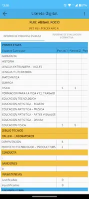 Libreta Digital android App screenshot 2